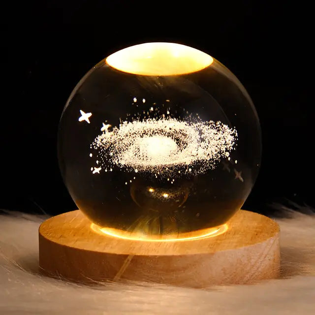 Luminous Crystal Night Light