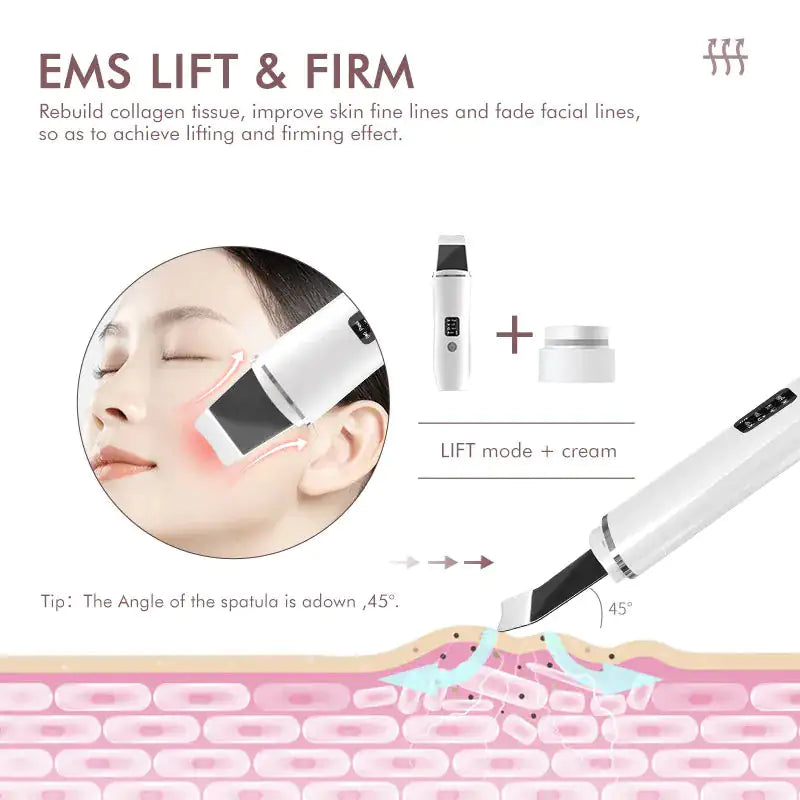 Ultrasonic Facial Spatula